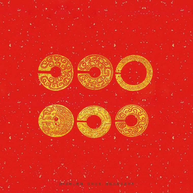 100个中国传统图案,百例古今混合的中国传统图案