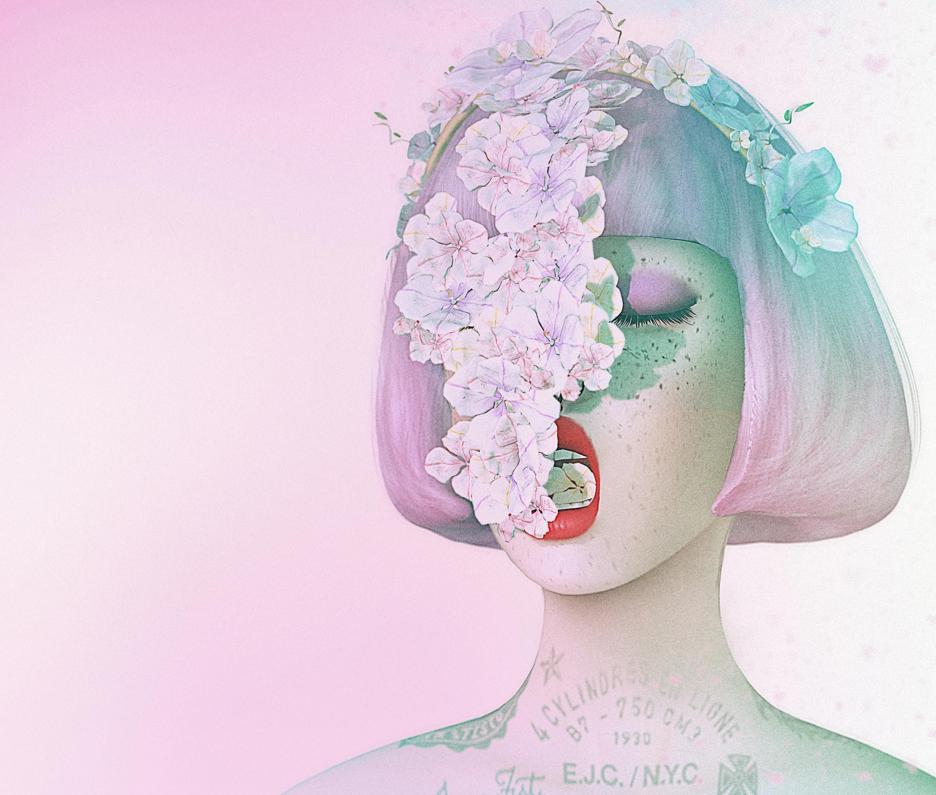 电脑壁纸超清极简风4k美女,超好看的4k美女壁纸图文