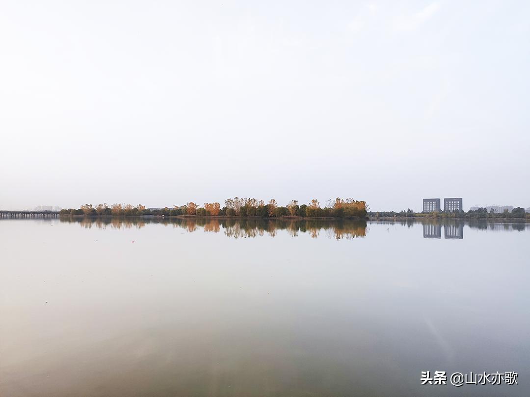 石家庄滹沱河生态区风景如画,石家庄市滹沱河美景
