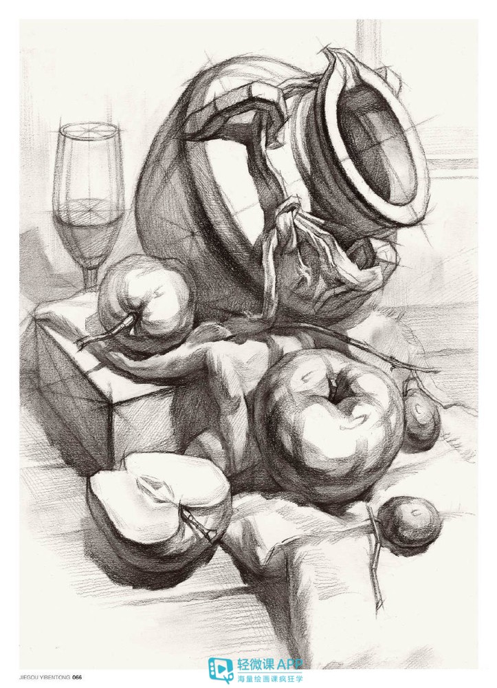 素描静物构图技巧讲解,素描静物构图技巧与方法