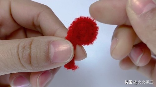 春天来啦手工创意扭扭棒,手工红梅花制作