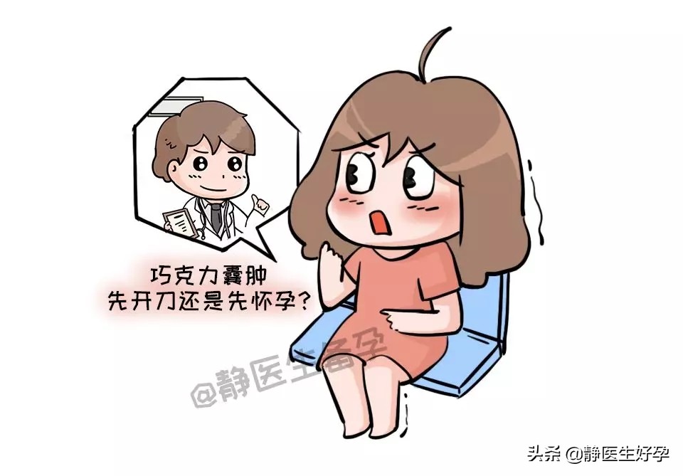 当备孕遇到卵巢巧克力囊肿怎么办,巧克力囊肿4厘米可以备孕吗