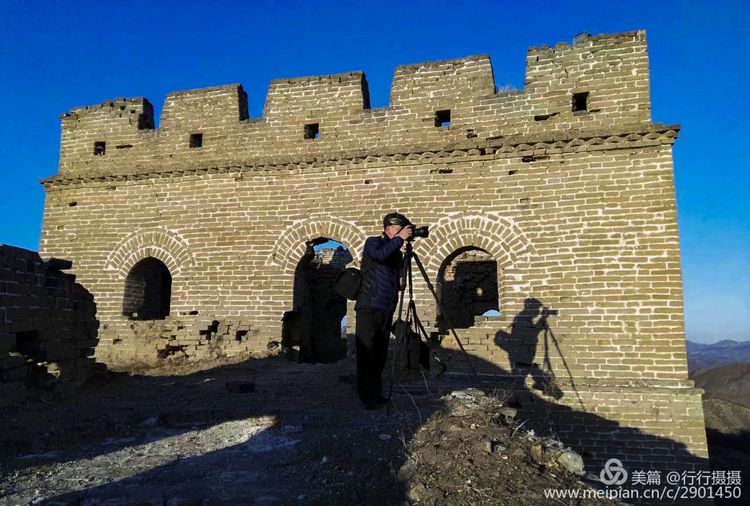 金山岭长城白雪皑皑美景如画,金山岭长城游览