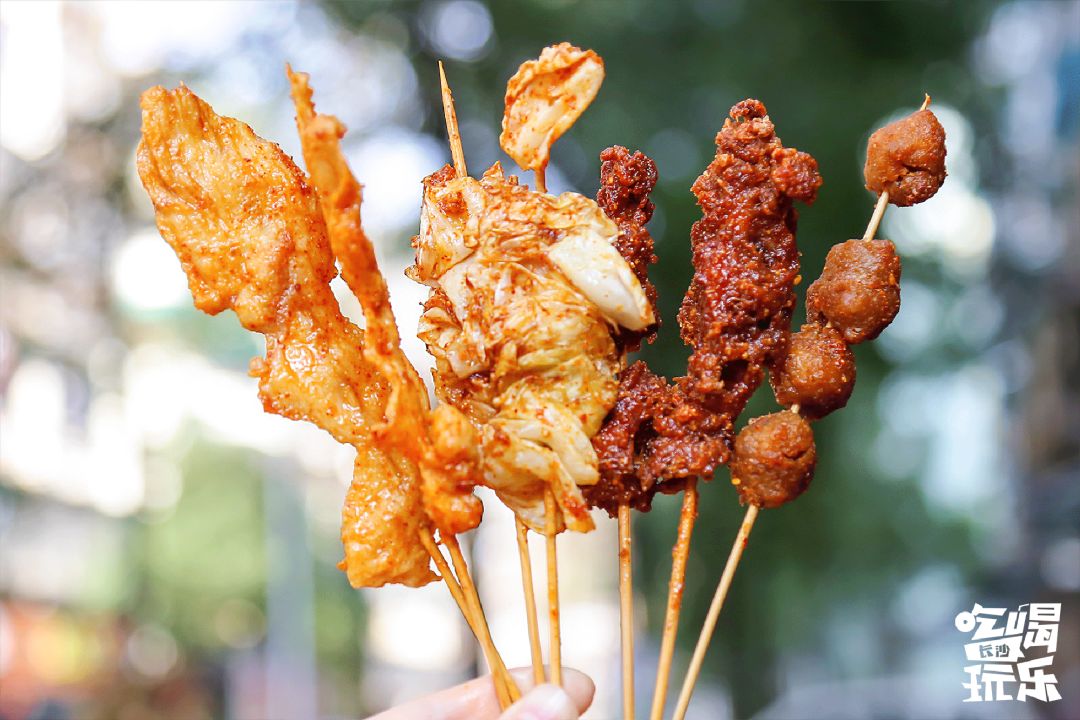 长沙最好吃的炸物店,长沙生意超火爆的油炸店