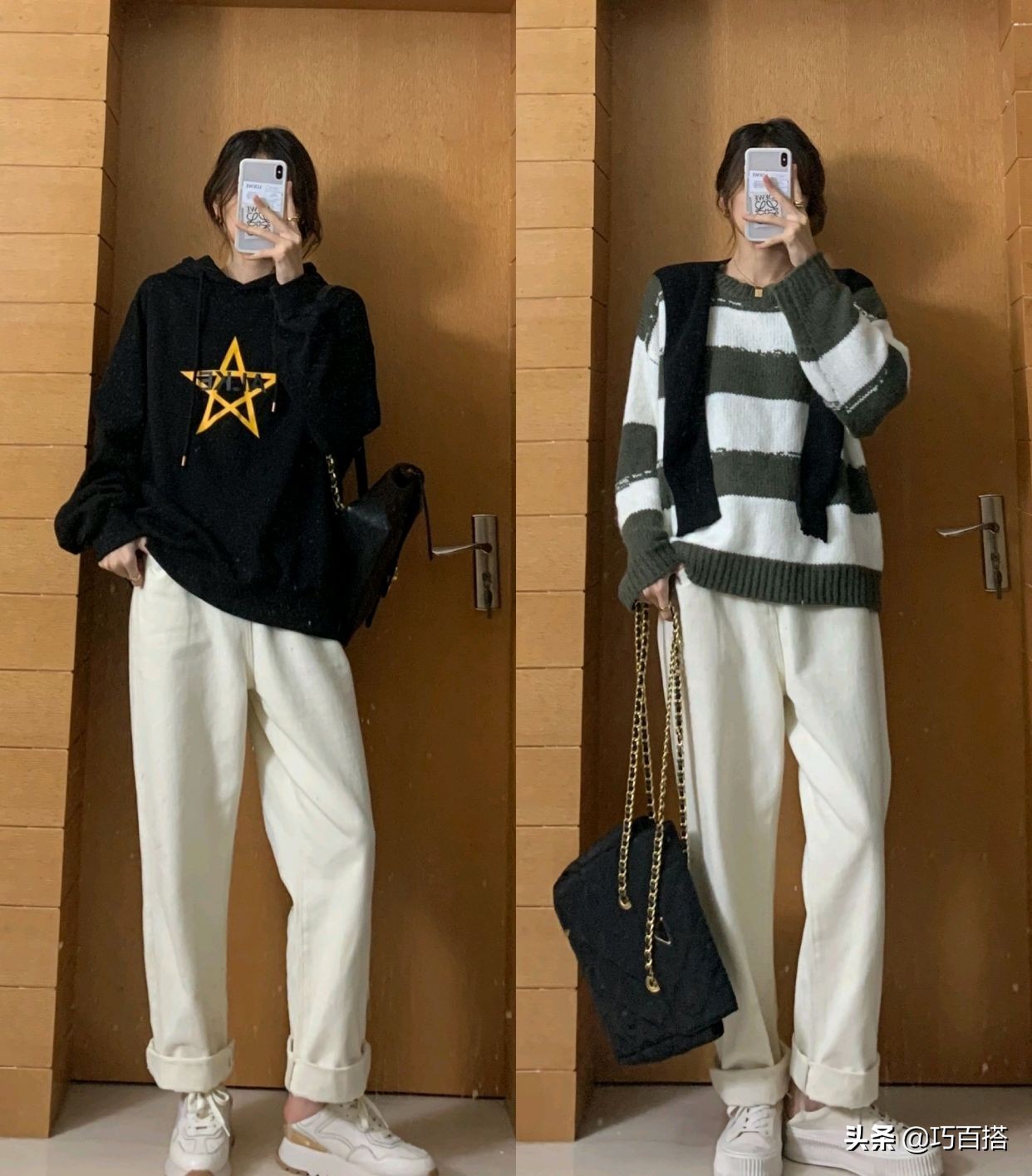 校园穿搭女秋冬,校园风穿搭参考