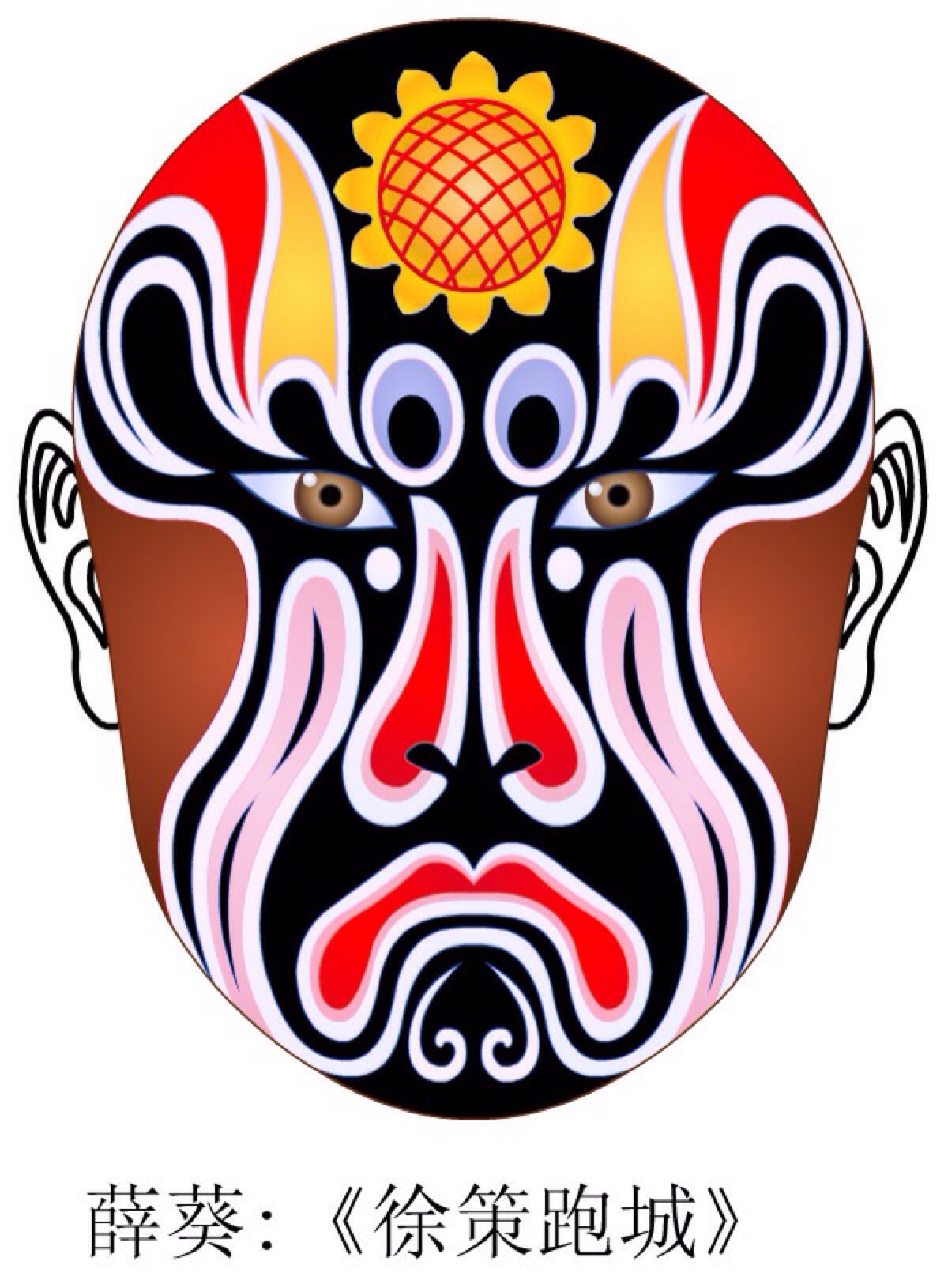 京剧脸谱壁纸高清大图,京剧脸谱剪纸大图