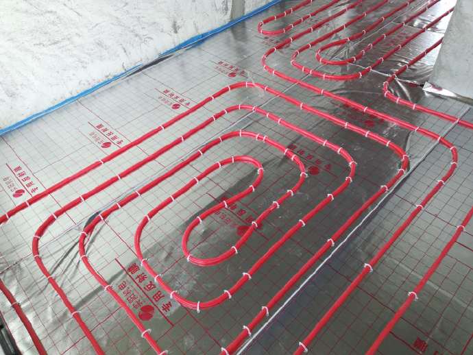 地暖铺设怎么盘管,铺地暖如何盘管
