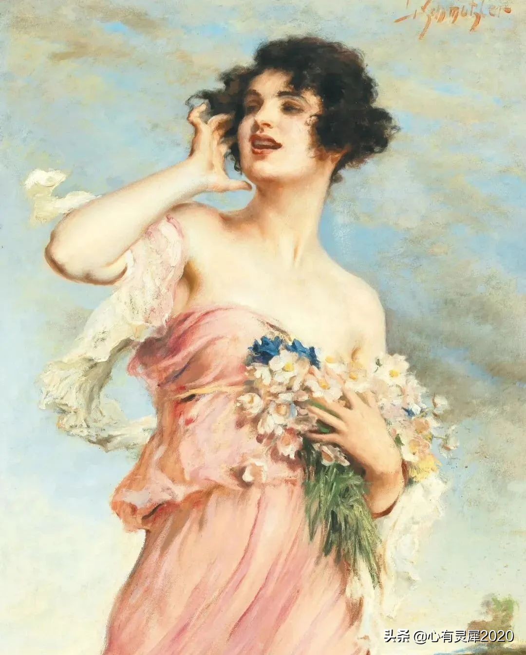 这位德国画家笔下的女性人体油画，犹如观赏泰国人妖表演