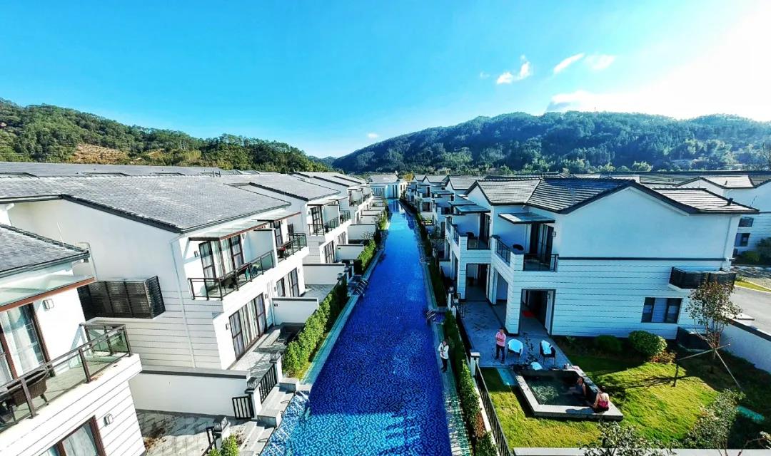 广东威尼斯水上度假村推荐,水上威尼斯一楼带花园