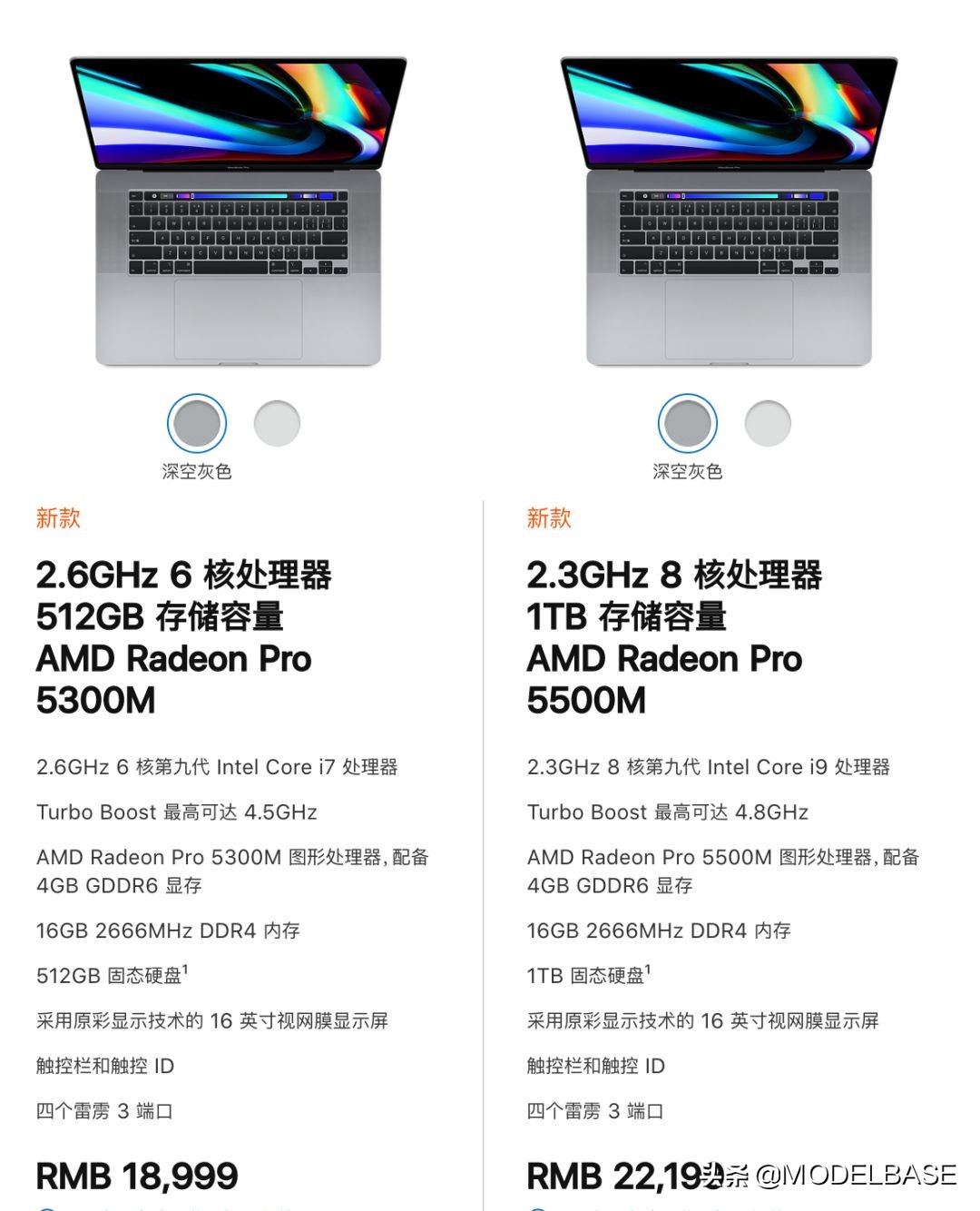 买19款macbookpro还是20款,macbookpro14和16寸对比