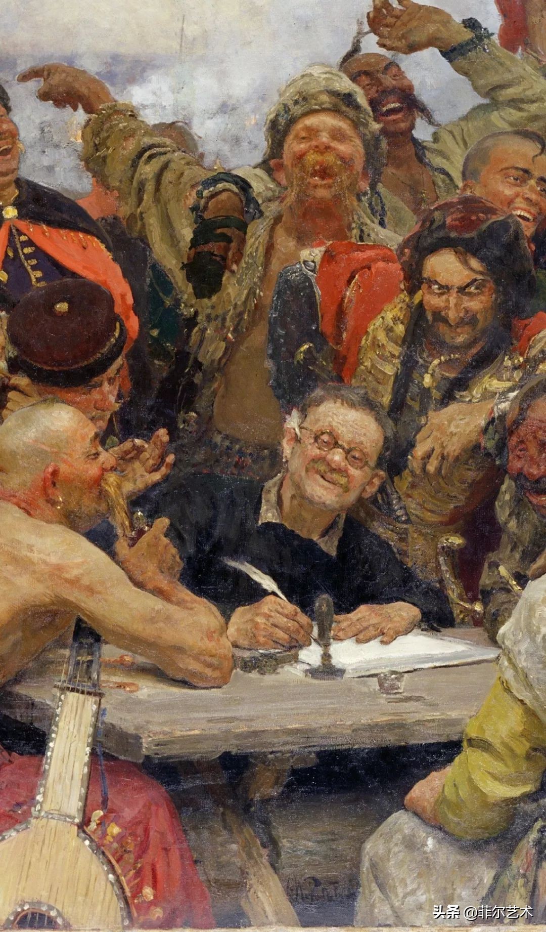 画家列宾作品欣赏,俄罗斯现实主义画家列宾及其作品