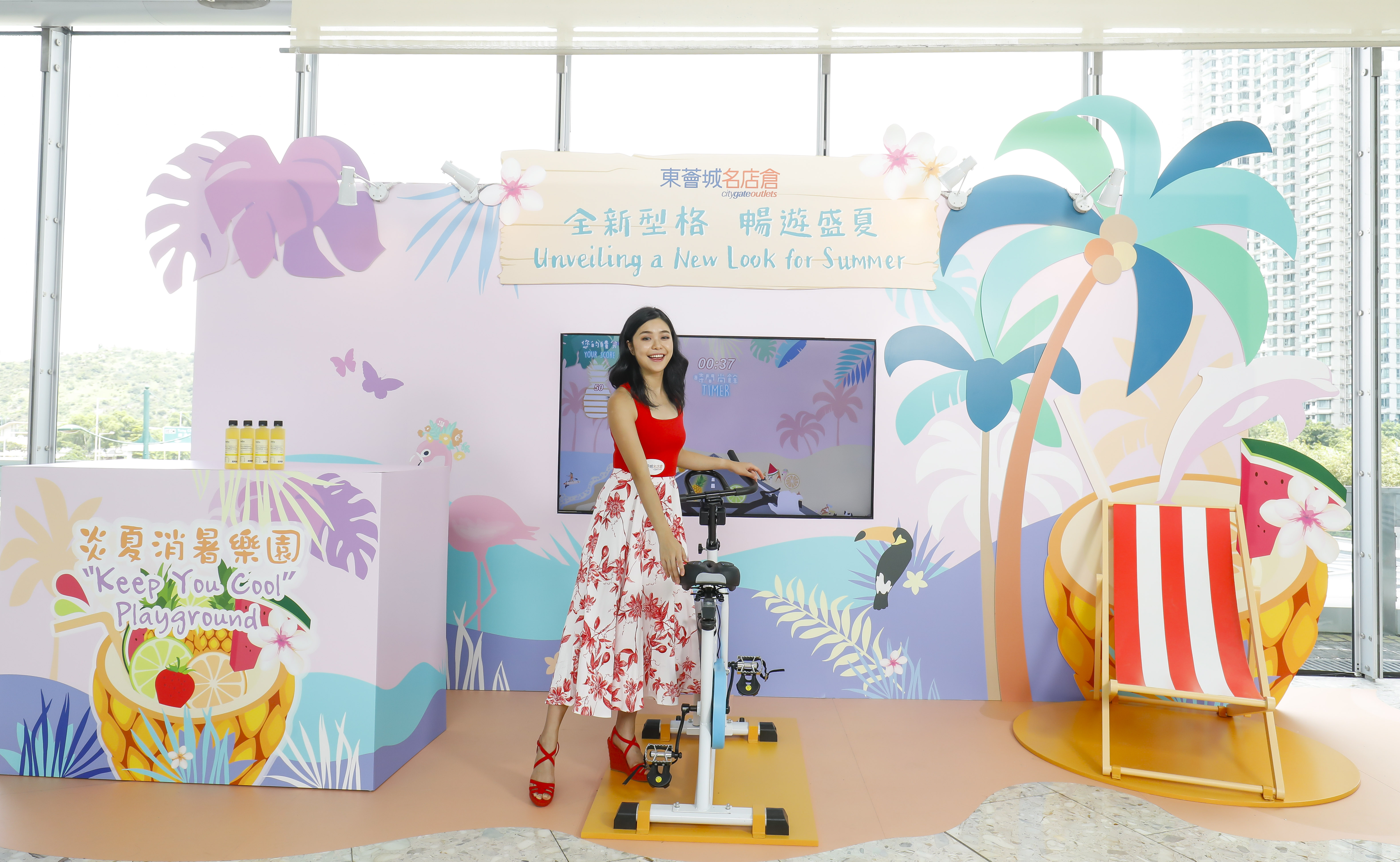 东荟城名店仓lululemon,异国风情打卡区