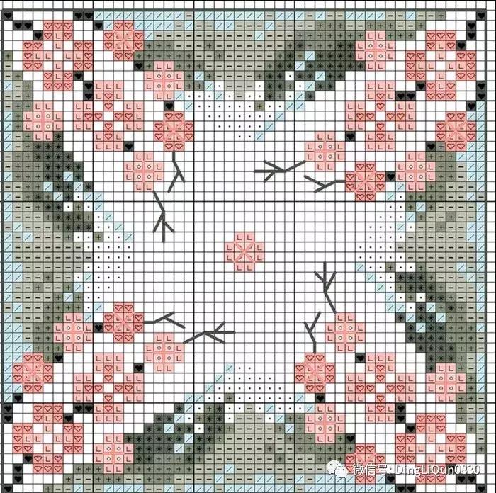 十字绣图案小图,十字绣大图适合用绣圈吗