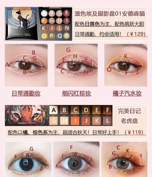 学生党眼影盘推荐平价透明盒装,学生党平价百搭眼影盘