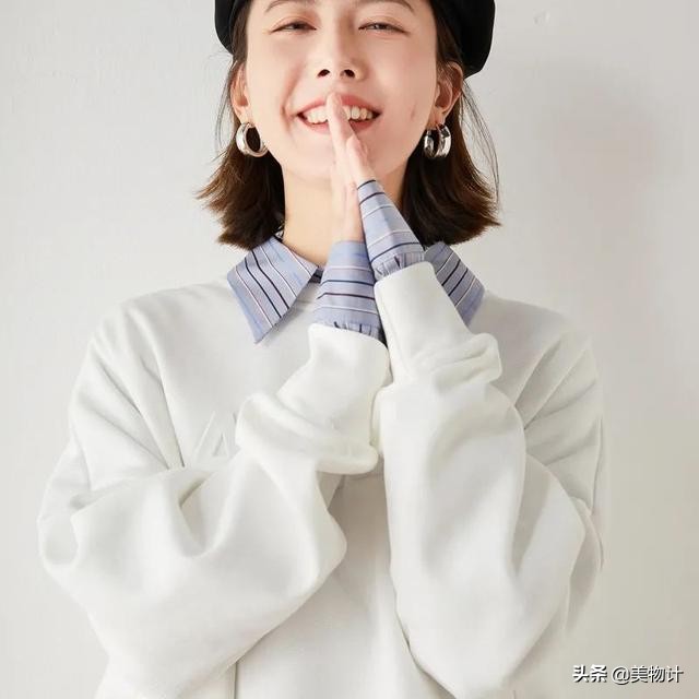 早秋洋气卫衣,适合深秋的卫衣