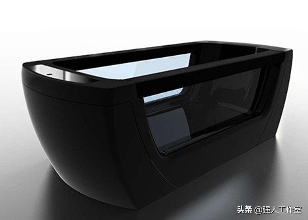 浴室干湿分离带嵌入式圆浴缸,钻石型淋浴浴缸