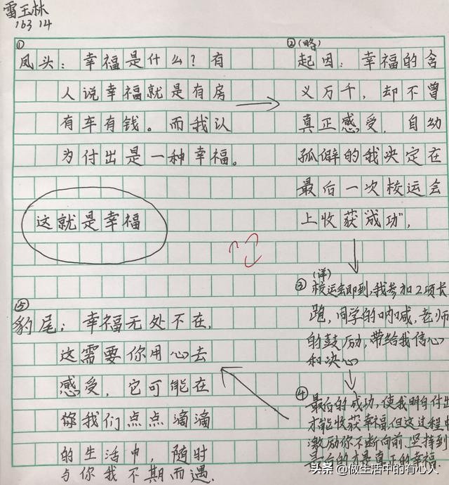 这就是幸福习作例文,这就是幸福优秀作文800