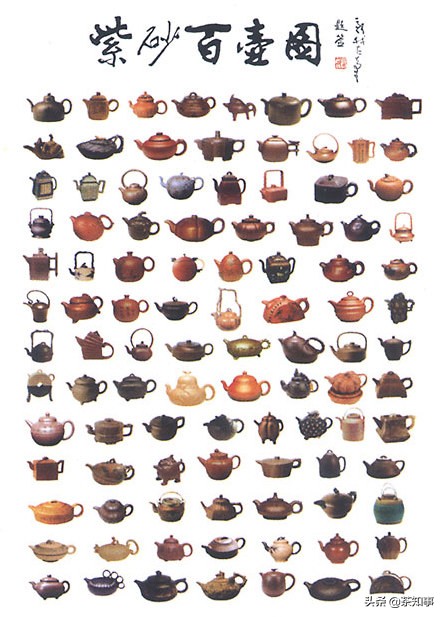 紫砂壶型的种类名称大全图解,紫砂壶各种壶型对应泡什么茶