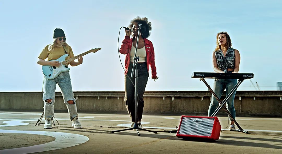 当BOSS音箱CUBEStreetII遇上罗兰电吹管