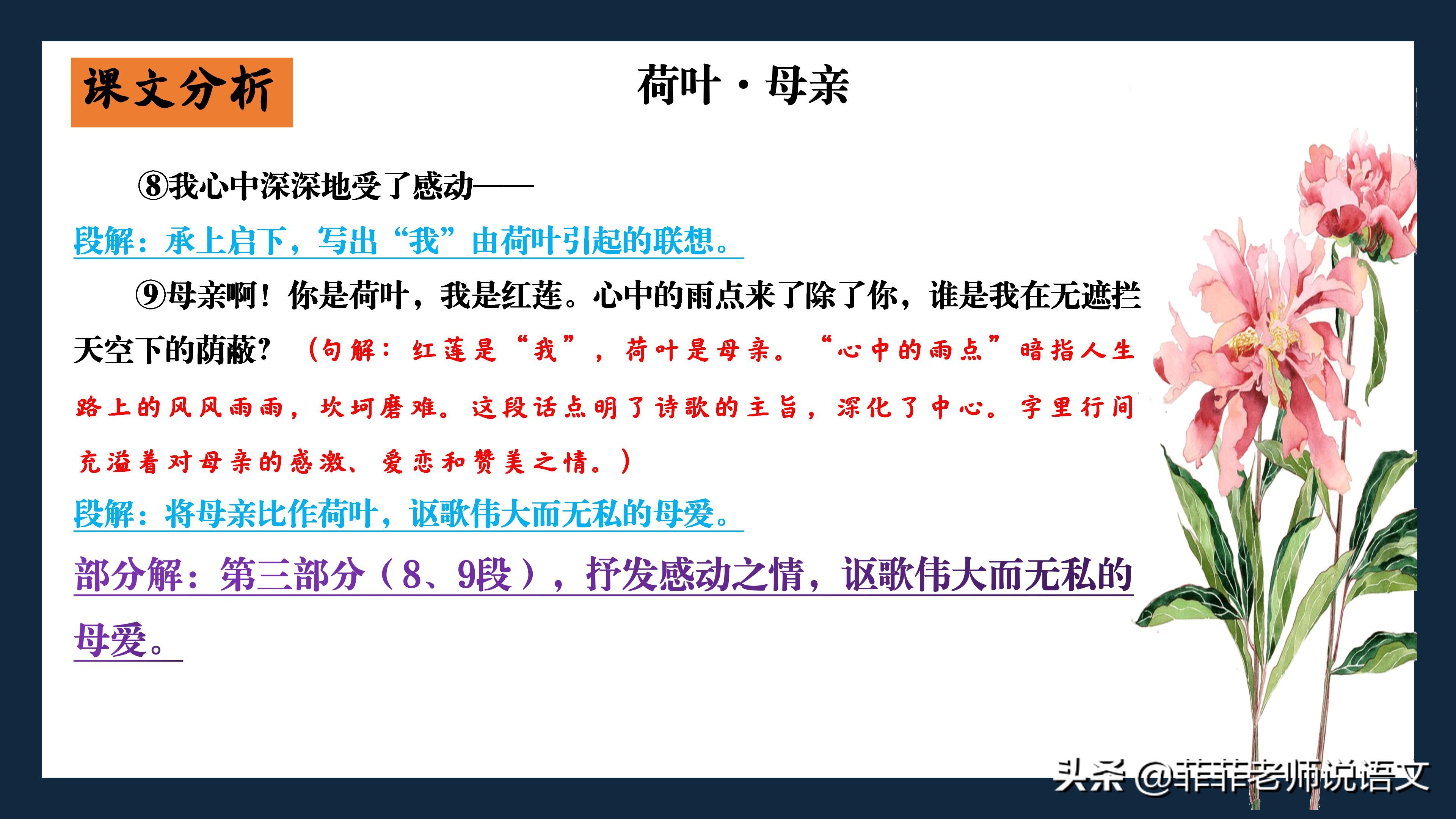 七年级上册第7课散文诗二首字词,七年级上册语文第7课笔记电子版