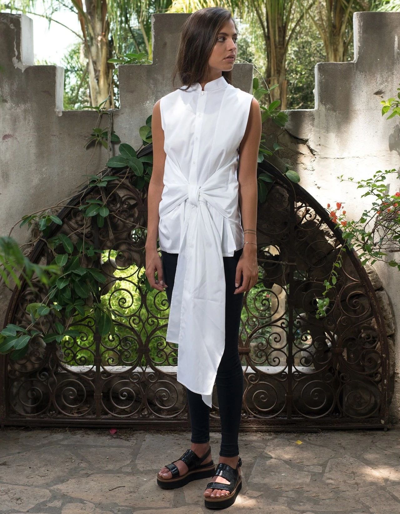 衬衫多种百变穿搭,衬衫改造创意服装设计