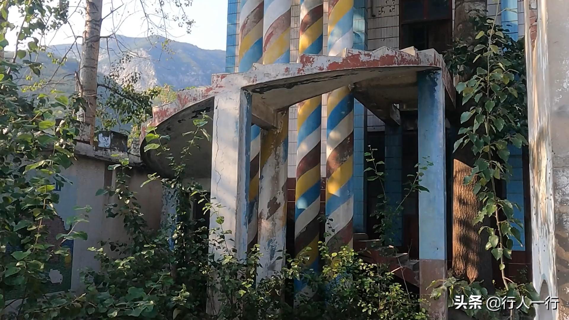 焦作太行深山里废弃的小香港,太行山丹河电厂