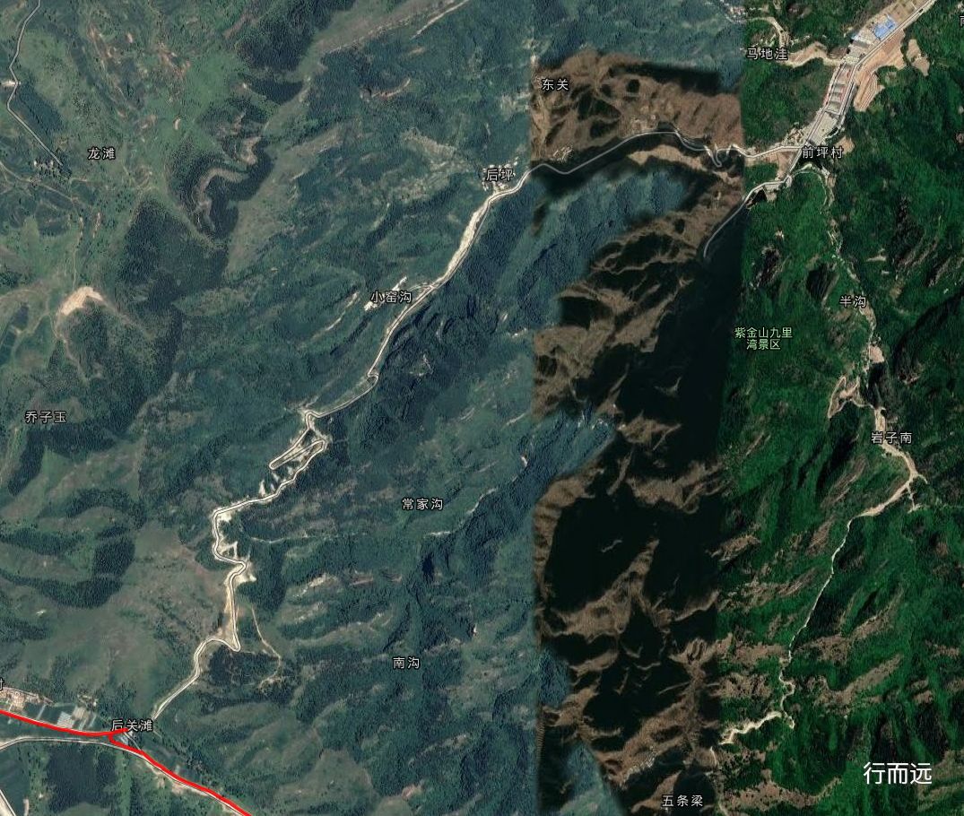 骑行夫子岭-京娘湖,穿越峻极关又进景区了,到河北是一路的美景