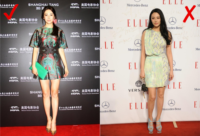 肩宽胯窄的女生穿衣搭配,肩宽胸小女生穿搭技巧