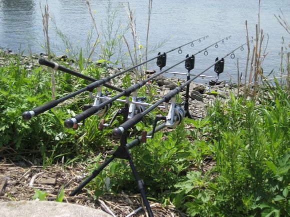 远投抛竿钓大鱼,新手钓大鱼教学视频