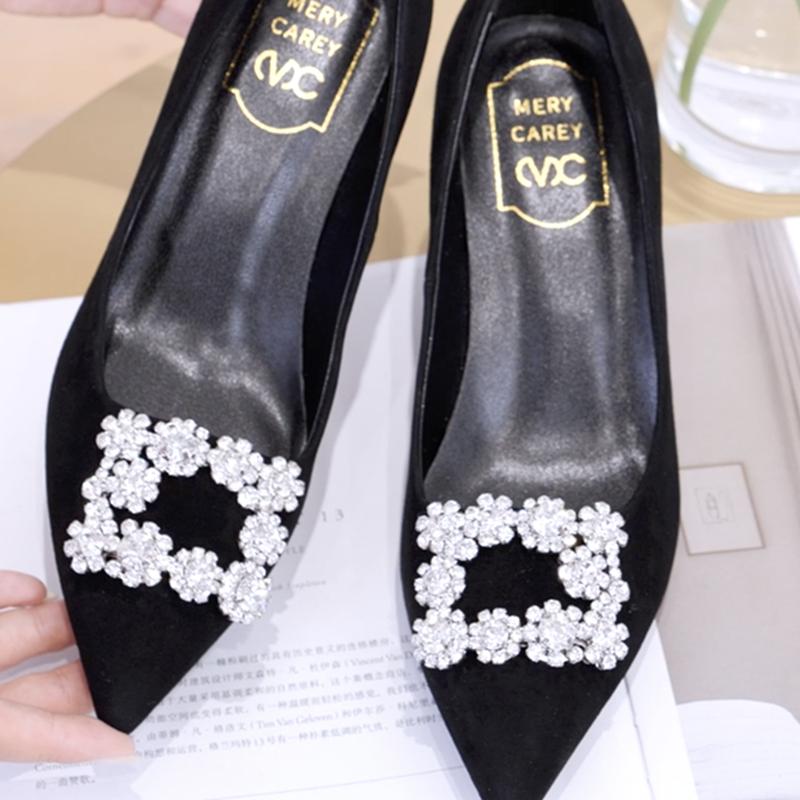 夏季时尚细高跟,高级法式复古高跟