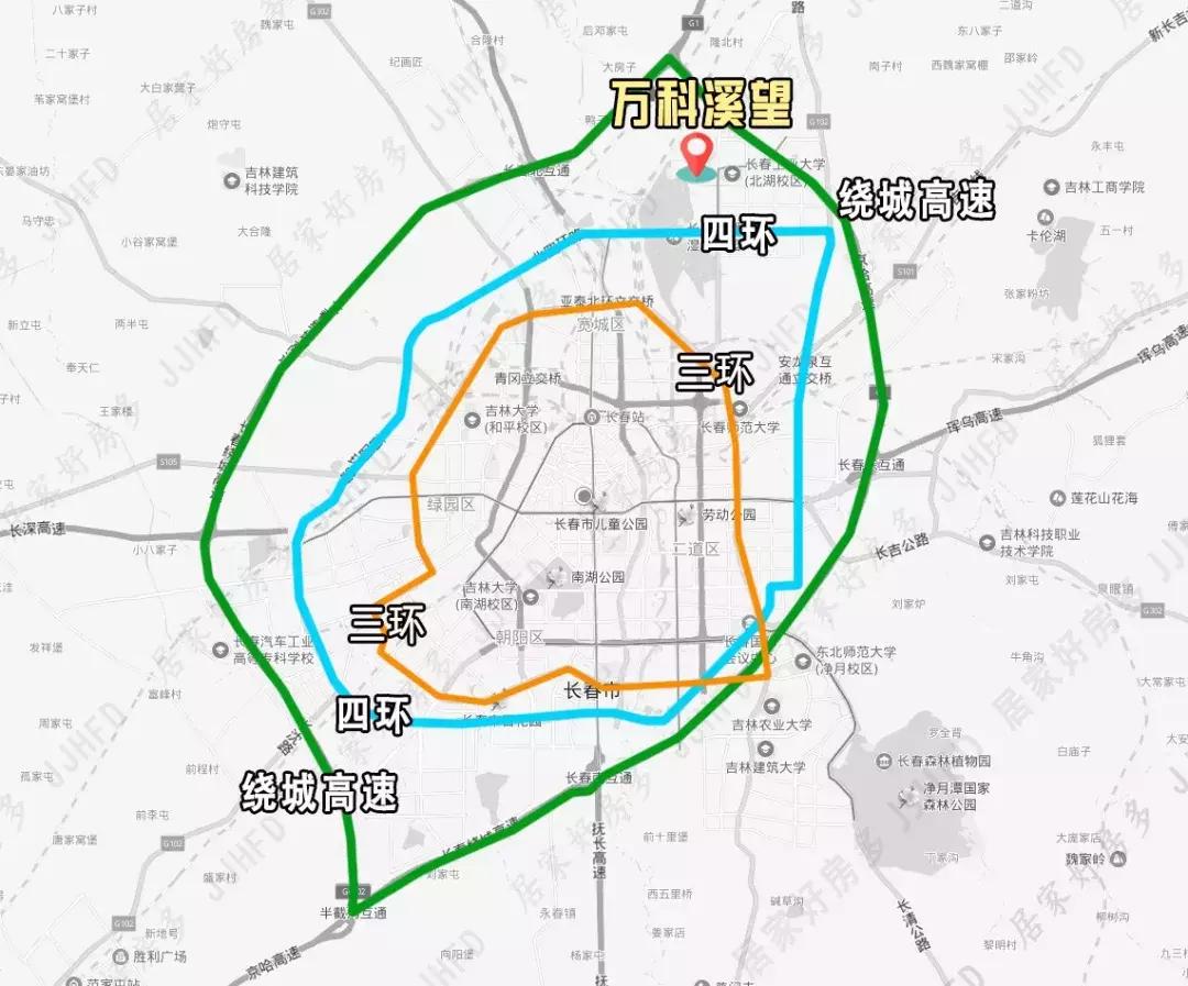 北湖万科溪望120平米,长春北湖万科溪望