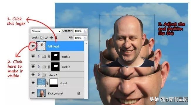 ps制作超现实创意人像,通过ps制作一幅超现实人像特效