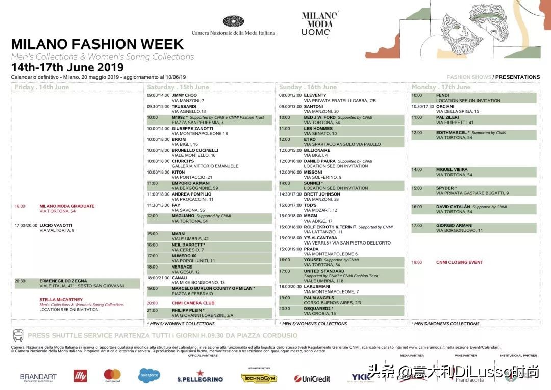 2020米兰春夏男装周（下）|刘昊然、许魏洲惊艳亮相意大利