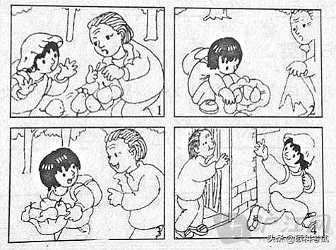 一二年级语文看图写话50篇含范文,看图写话必考一二年级范文和图