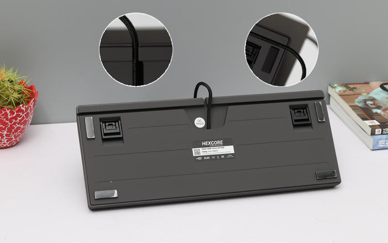 高性价比87键，手感出色HEXCORED87RGB机械键盘体验