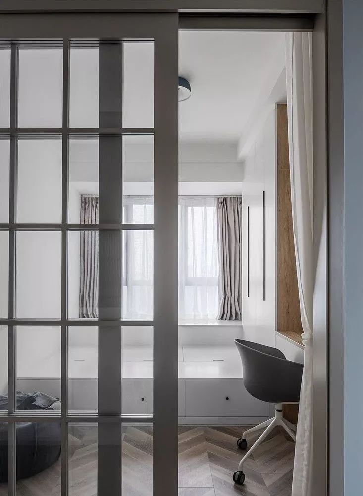 北欧榻榻米书房家具搭配,北欧装修风格效果图榻榻米