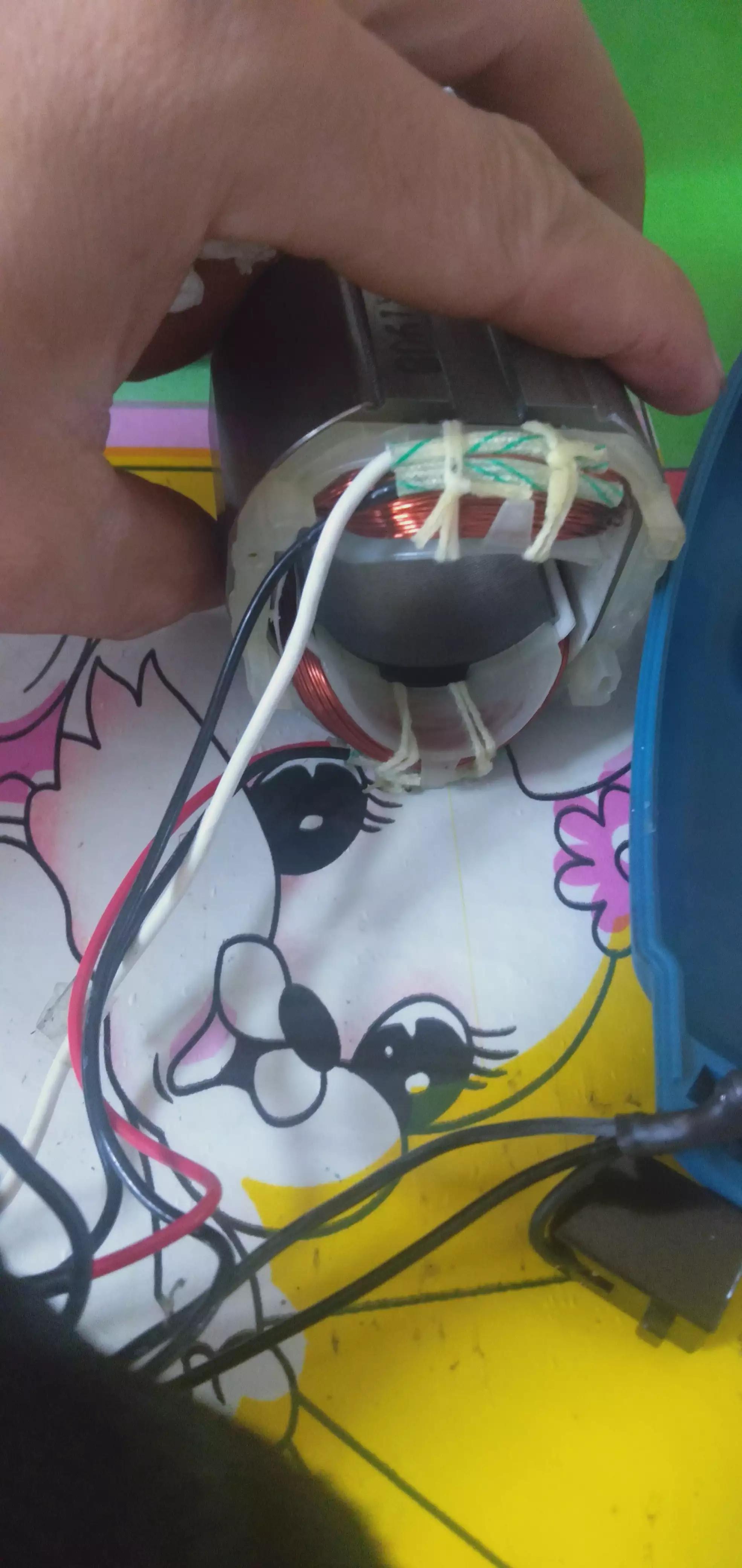 手电钻前面的夹头构造及更换,晶思达手电钻开关总成内部构造