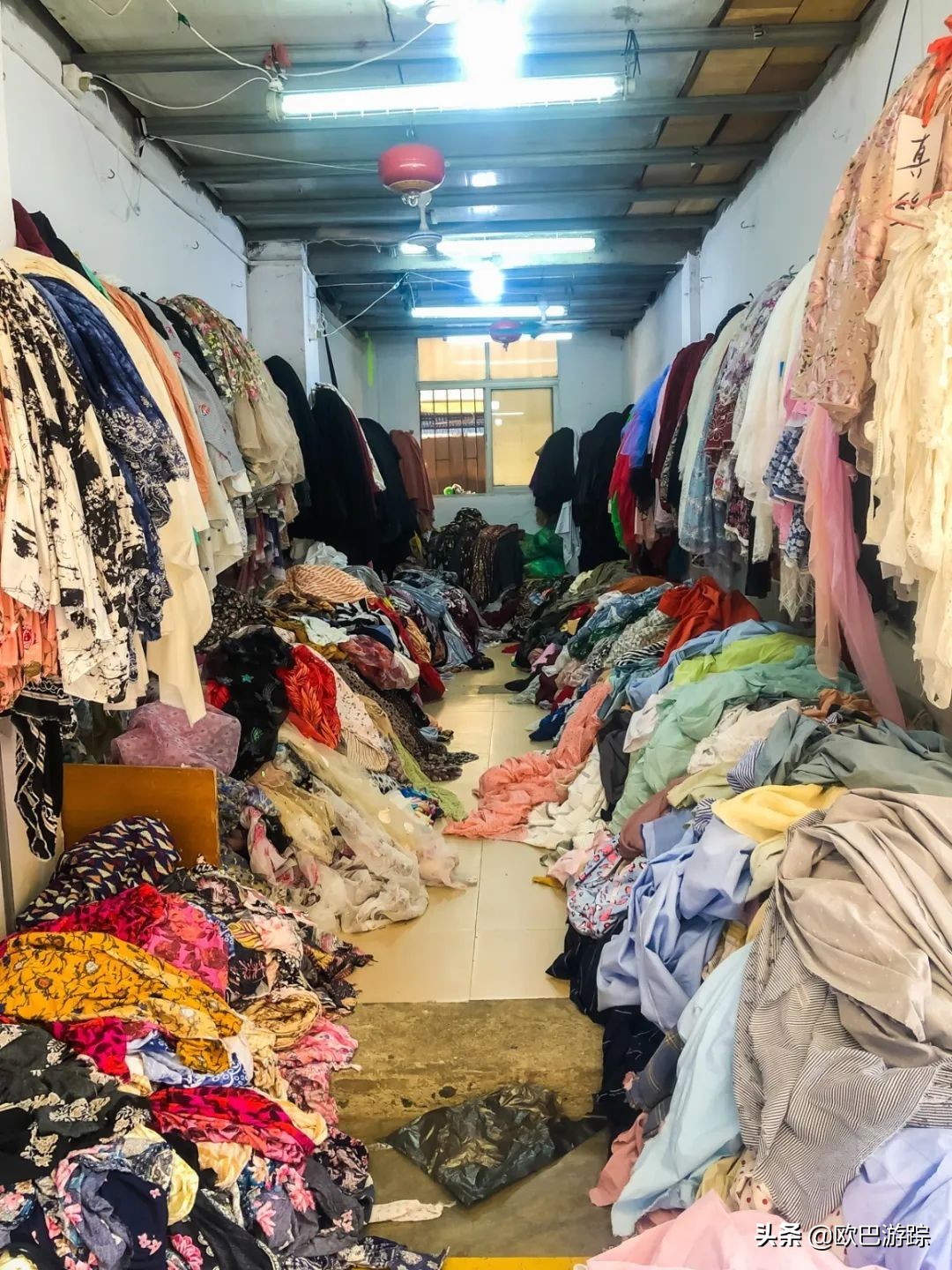 实探广州中大布料市场,揭秘广州中大布匹市场