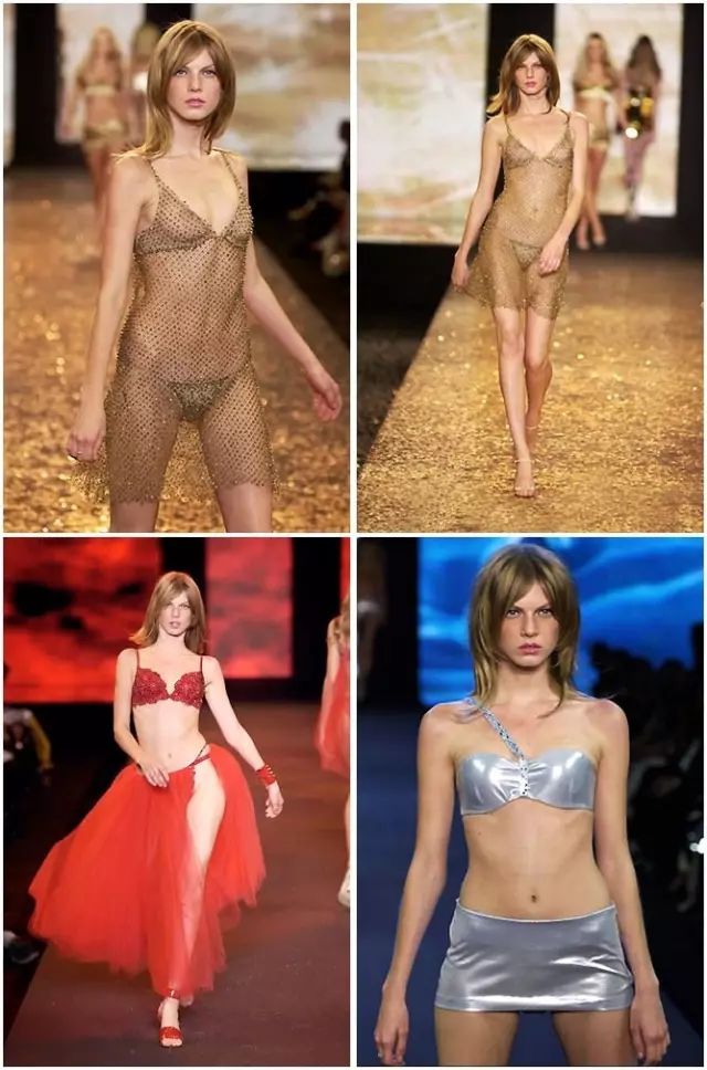 维密秀大放异彩的4位中国超模,维密蓝血超模