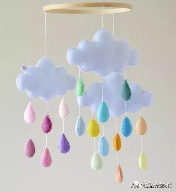 做手工布艺大全简单又漂亮,儿童节手工a4不织布布艺作品