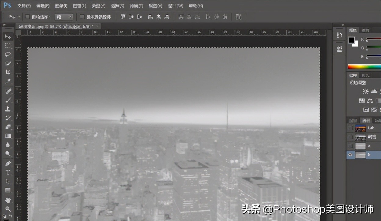 ps斑斓图片效果,ps夜色图片调色教程