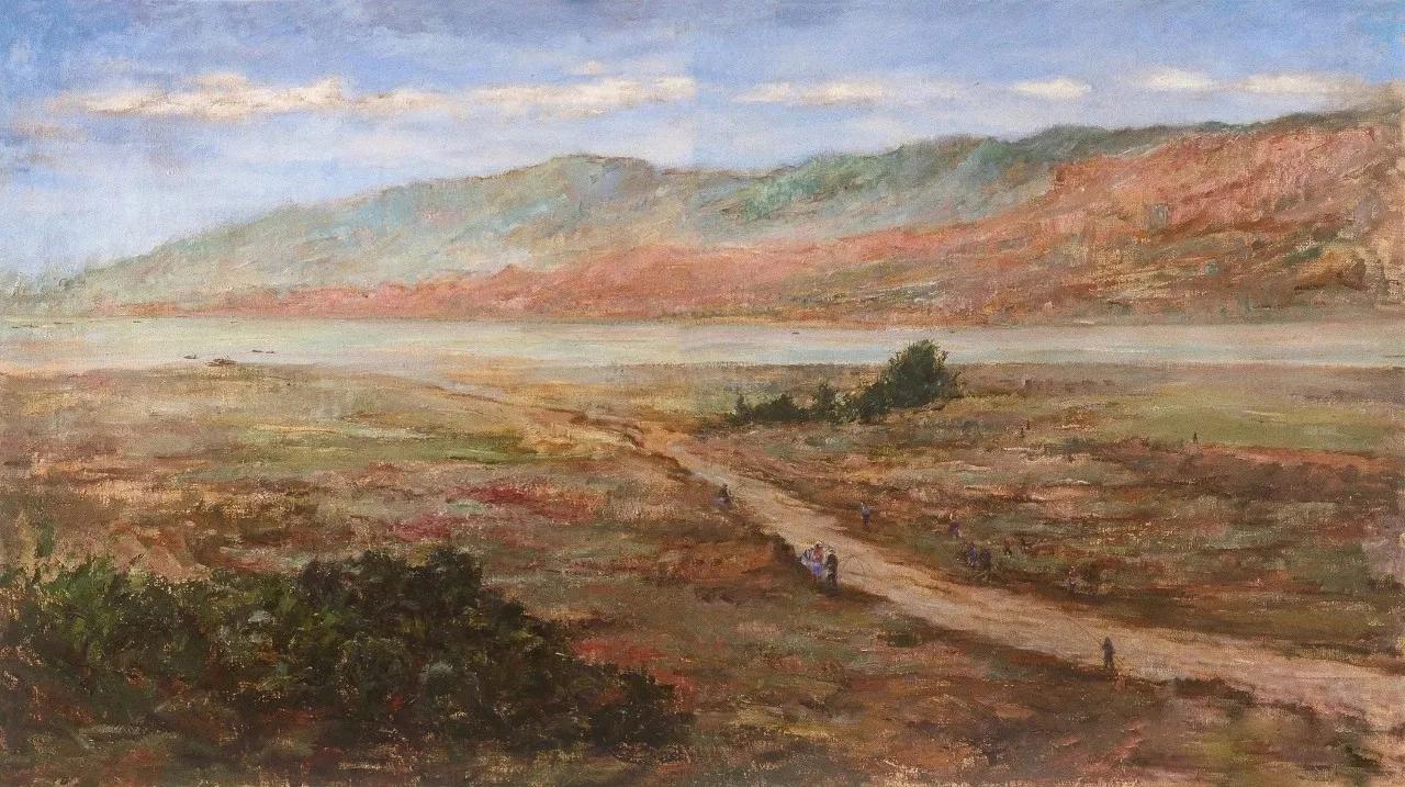 李瑞年油画静物花瓶,中国著名油画风景画前十名