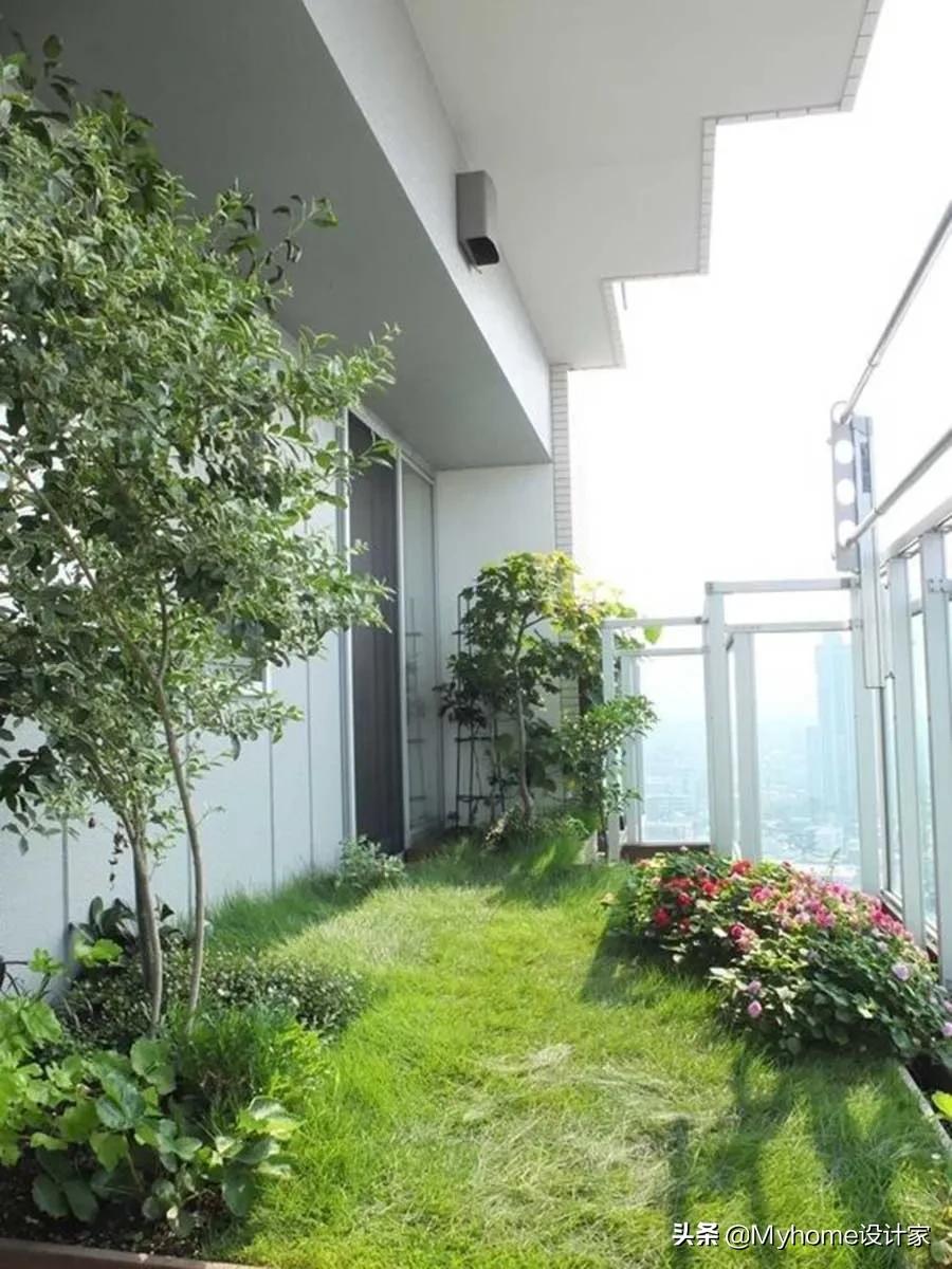 超好看的阳台装修,8米长超长阳台怎么装修好看