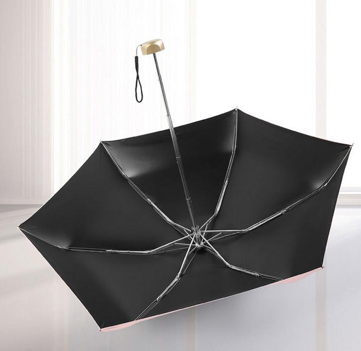 最小最方便携带的防晒伞,出门必备晴雨两用伞自动