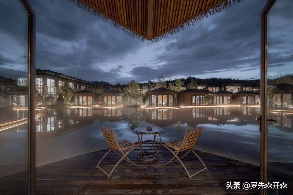 天津景区民宿设计效果图,旅游度假区民宿设计方案效果图