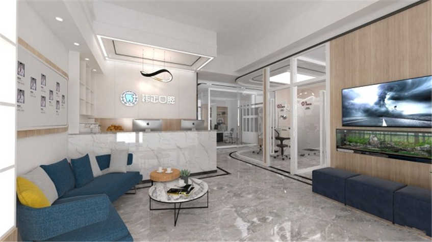 口腔门诊部装修设计多少平米,口腔诊所装修的设计要求