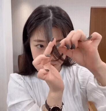 剪刘海剪得像西瓜头一样怎么办,剪刘海像没有剪一样