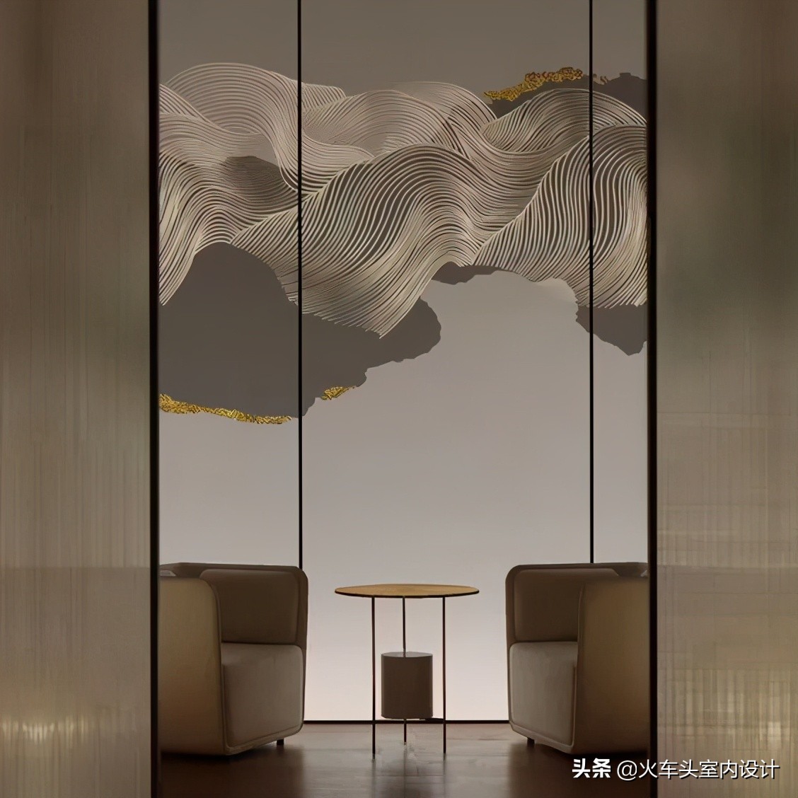 隔断设计高级感现代,极简隔断设计高级感