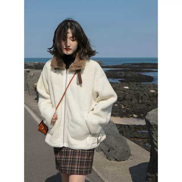 很保暖的羊羔绒外套,最洋气的羊羔绒外套