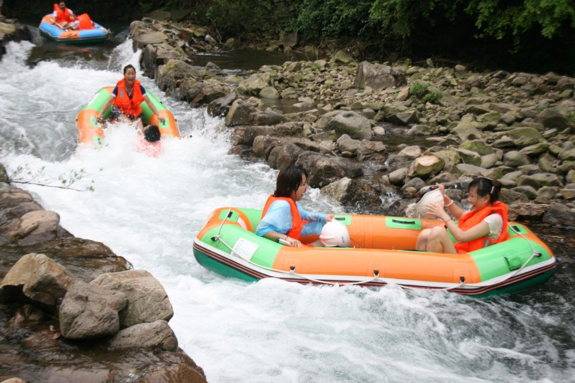 武汉漂流峡谷排行榜前十,武汉周边漂流九米落差